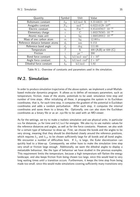 Variational Principles in Conformation Dynamics - FU Berlin, FB MI