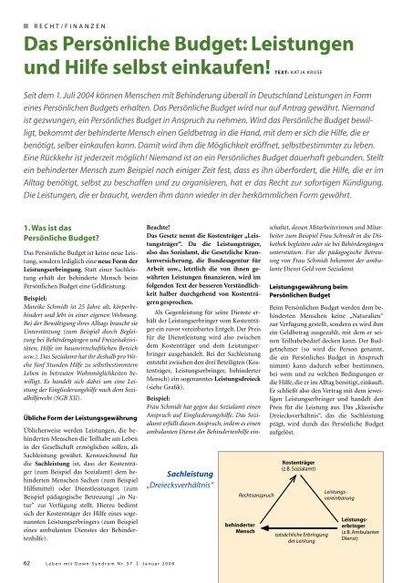 TexT - Deutsches Down-Syndrom InfoCenter