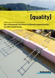 [quality] / PDF - FJ Aschwanden AG