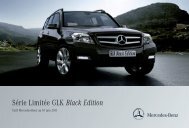 GLK Black Edition - Mercedes-Benz France