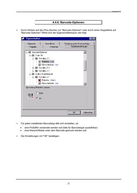 Druckertreiber- Benutzerhandbuch - WAM Service GmbH