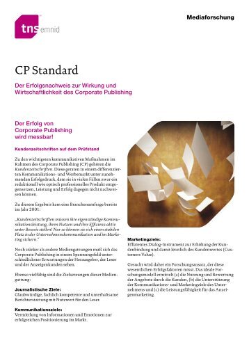 CP Standard - TNS Emnid