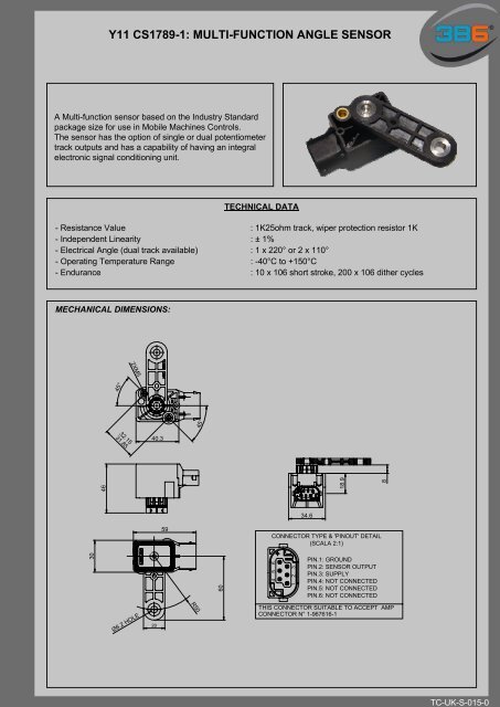 Y11 CS1789-1: MULTI-FUNCTION ANGLE SENSOR - 3b6.it