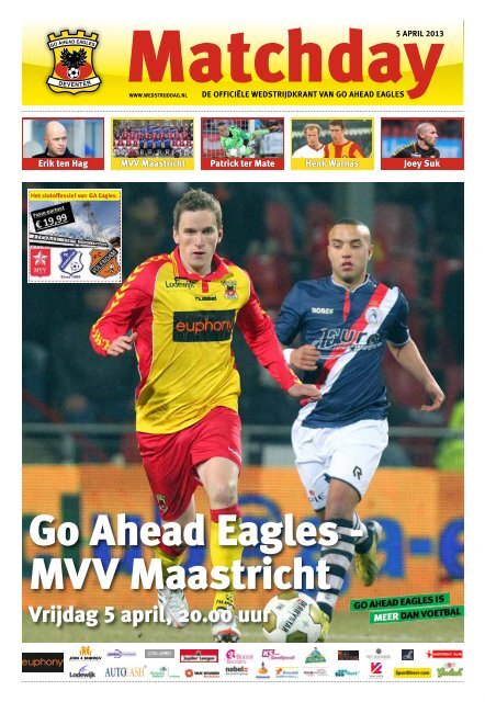 Vrijdag 5 april, 20.00 uur - Go Ahead Eagles