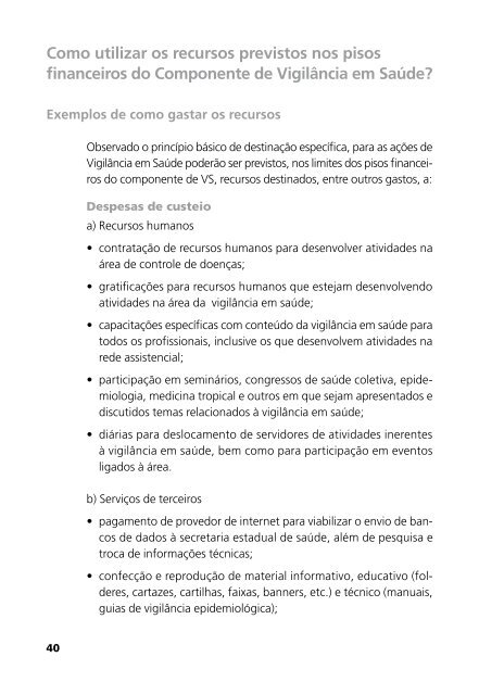 Diretrizes Nacionais da Vigilância em Saúde - Ministério da Saúde