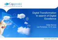 Digital Transformation - Capgemini