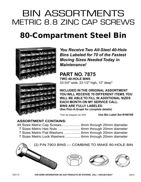 FASTENERS - CHROMATE - Chromate Industrial Corporation