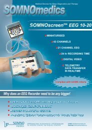 SOMNOscreenâ¢ EEG 10-20 - SOMNOmedics