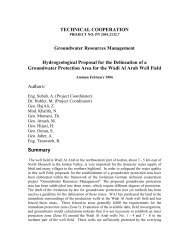 Hydrogeological Proposal for the Delineation of a Groundwater ...