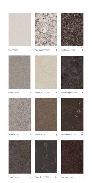 Caesarstone Classico Colours - Marquis