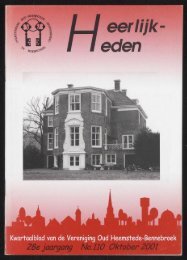 Heerlijk eden Af - Historische Vereniging Heemstede-Bennebroek