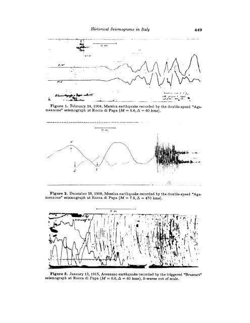 Historical Seismograms - Evidence from the AD 2000 Izu Islands ...