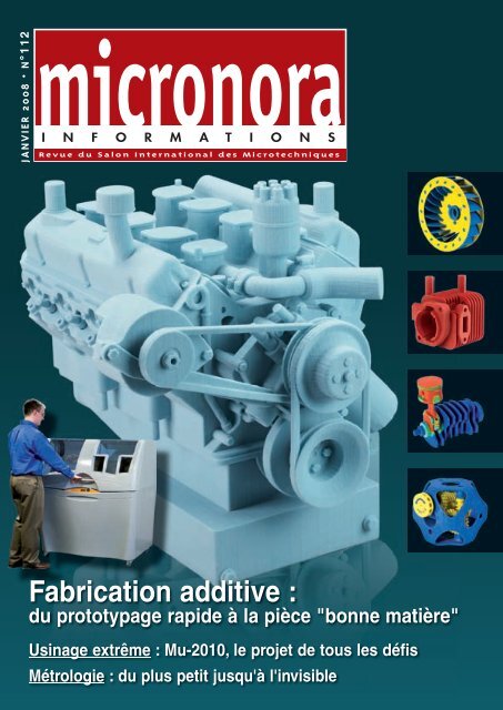 Fabrication additive : - Micronora