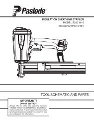 S200-W16 Insulation Sheathing Stapler - Paslode