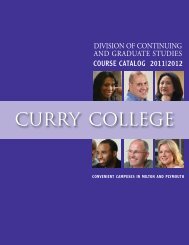 Communication - Curry College