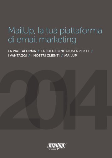 Brochure MailUp