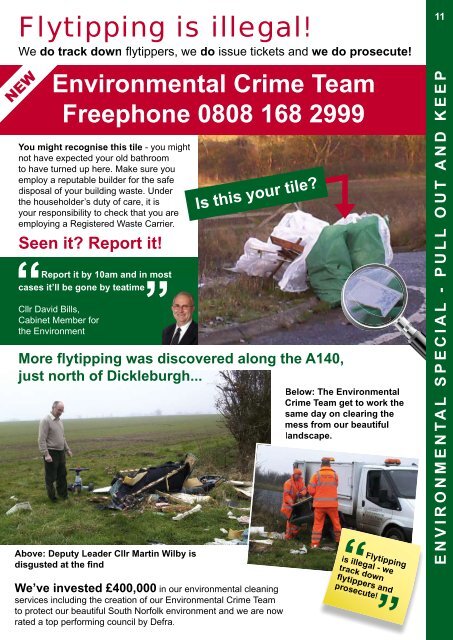 Link magazine, Spring 2008 [PDF, 4,450k] - South Norfolk Council