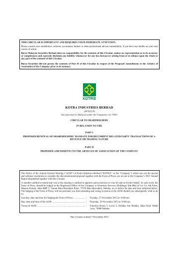 Kotra-Circular2012 For Bursa.pdf - Kotra Pharma