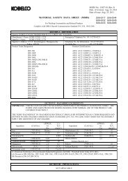 KOBELCO ELECTRODES FOR FLUX CORED ARC ... - Exocor