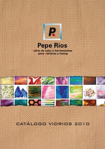 CATÃLOGO VIDRIOS 2010 - Pepe Rios