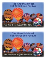 The Great Midwest Hot Air Balloon Festival The Great Midwest Hot ...