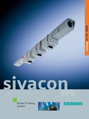SIVACON 8PL â€” Busway System - Siemens