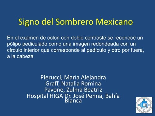 Signo del Sombrero Mexicano - Congreso SORDIC