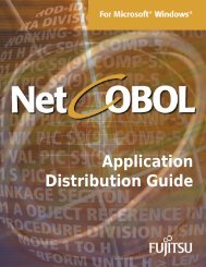 NetCOBOL Application Distribution Guide