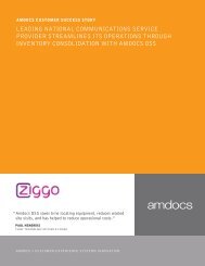 Ziggo Case Study - Amdocs