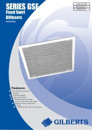 Series GSF Fixed Ceiling Swirl Diffusers - Keane Environmental