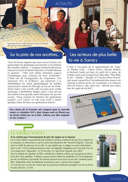 MV 165 Janvier 2013 (.pdf - 4,41 Mo) - Sanary-sur-Mer