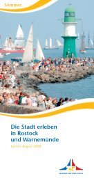 Die Stadt erleben in Rostock und Warnemünde