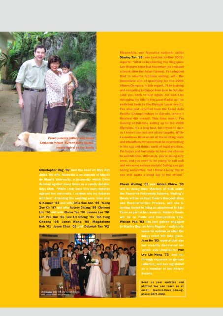 Vol 2 No. 2 July - December 2003 - Faculty of Law - National ...