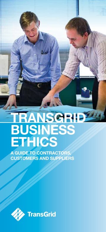 TRANSGRID BUSINESS ETHICS