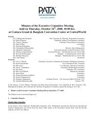 Minutes of the Executive Committee Meeting held on Thursday ...