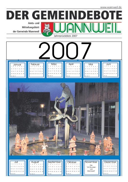 Die Ã¢ÂÂ24 Stunden von WannweilÃ¢ÂÂ am 3. und 4. November 2007