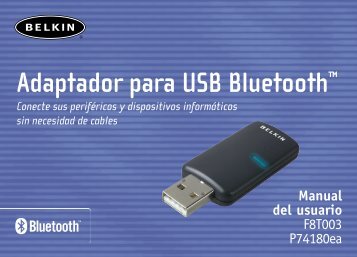 Adaptador para USB Bluetooth™