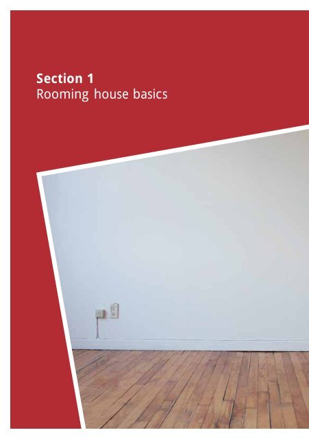 Rooming houses: a guide for residents and operators - NWHN