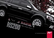 2011 LAND ROVER FREELANDER RS200 - A Kahn Design