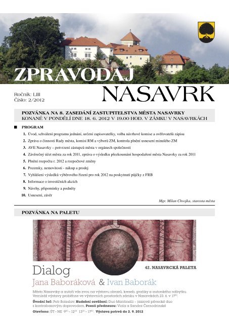 Zpravodaj Nasavrky - cislo 2_2012.indd