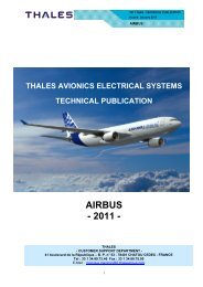 AIRBUS - 2011 - - Thales Group - Customer Online