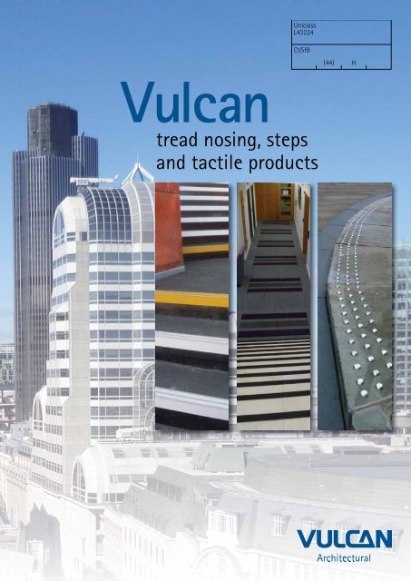 Vulcan Tread Nosing, Steps and Tactile Produ... - Barbour Product ...