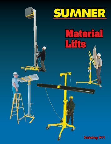 Material Lifts - National Ladder and Scaffold Co.