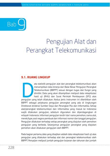 Direktorat Jenderal Sumber Daya dan Perangkat Pos dan ... - Postel