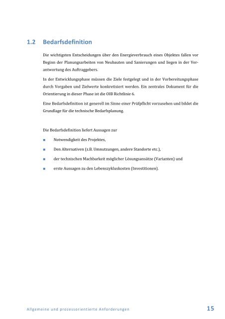 Planungsleitfaden fÃ¼r nachhaltige LandesgebÃ¤ude - Vorarlberg