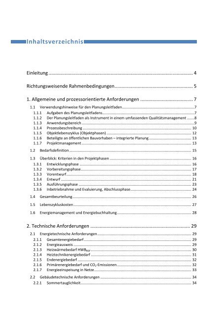 Planungsleitfaden fÃ¼r nachhaltige LandesgebÃ¤ude - Vorarlberg