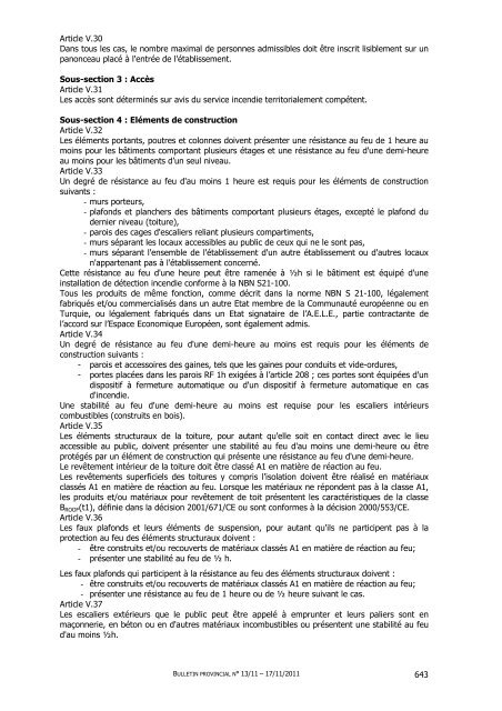 Bulletin provincial 2011 - Province du Brabant wallon