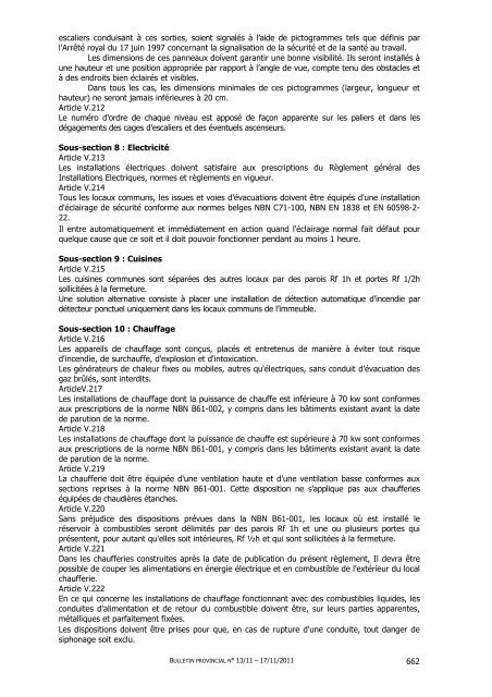 Bulletin provincial 2011 - Province du Brabant wallon