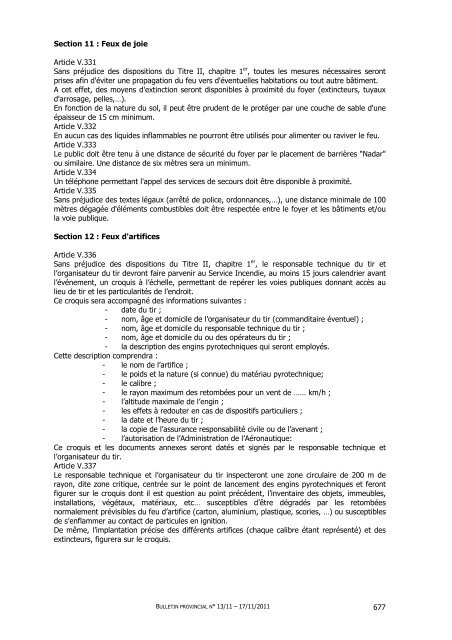 Bulletin provincial 2011 - Province du Brabant wallon