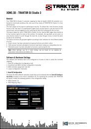 XONE:3D - TRAKTOR DJ Studio 3